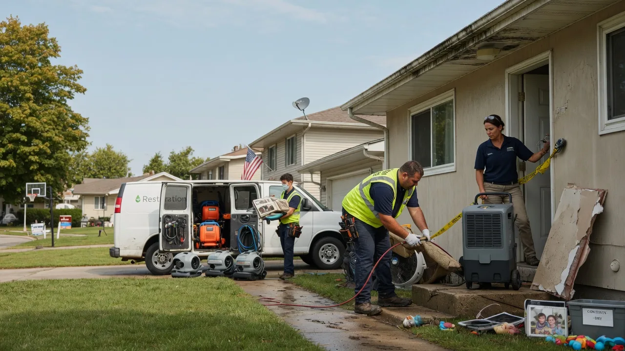 Water Damage Restoration in Union Pier, MI near me